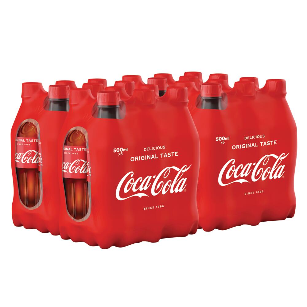 COCA COLA PET 6X50CL