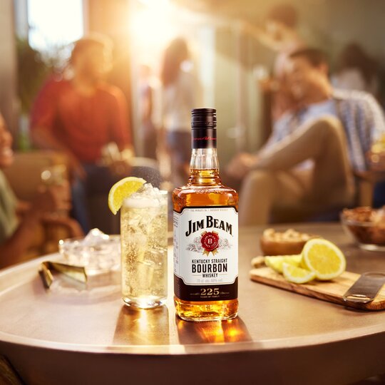 Jim Beam White Bourbon 70Cl Bottle - Image 2