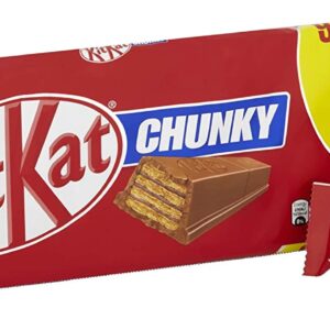 KitKat Chunky Milk Chocolate Bar Multipack, 32g (Pack of 16)