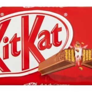 KitKat 4 Finger Milk Chocolate Bar,4 Count (Pack of 1)