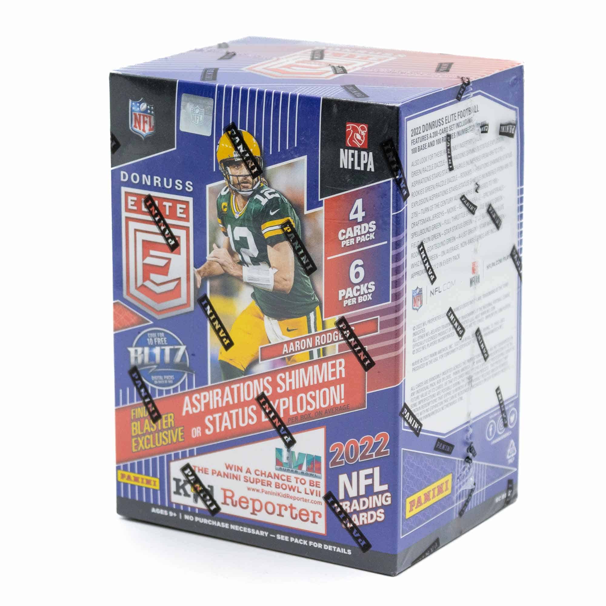 2022 Panini Donruss Elite NFL Football Blaster Box