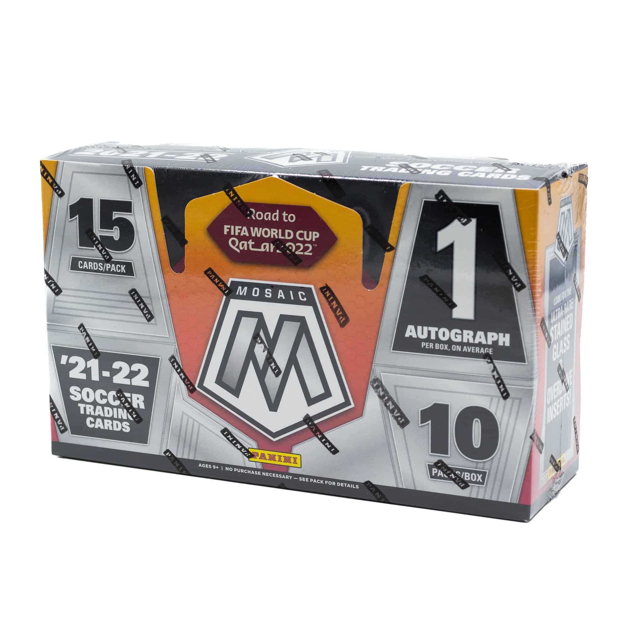 2021/22 Panini Mosaic Road to FIFA World Cup Soccer Hobby Box