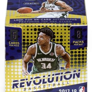 2017/18 Panini Revolution Basketball Hobby Box NBA