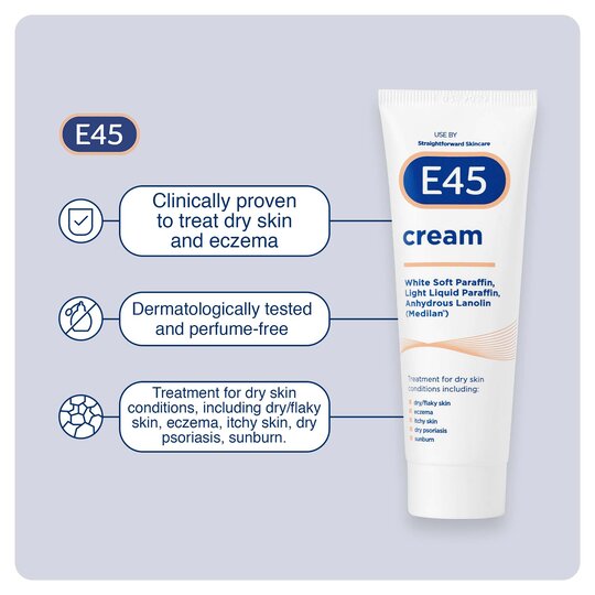 E45 Cream 50G Tube - Image 4