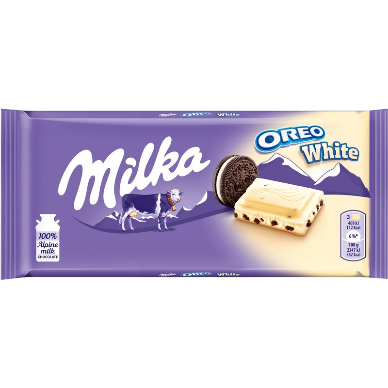 Milka Oreo white