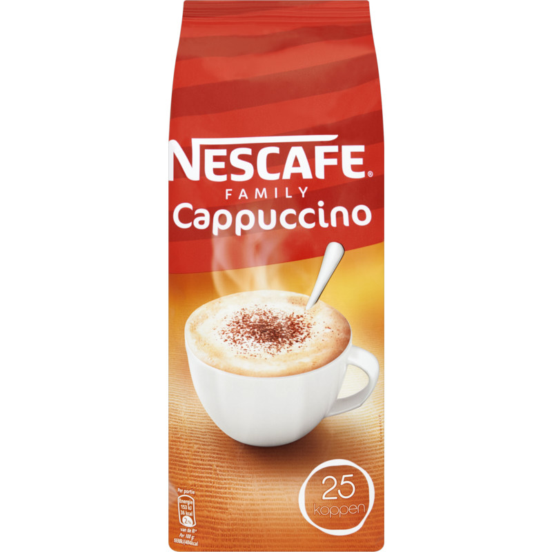 Nescafe Family cappuccino instant coffee