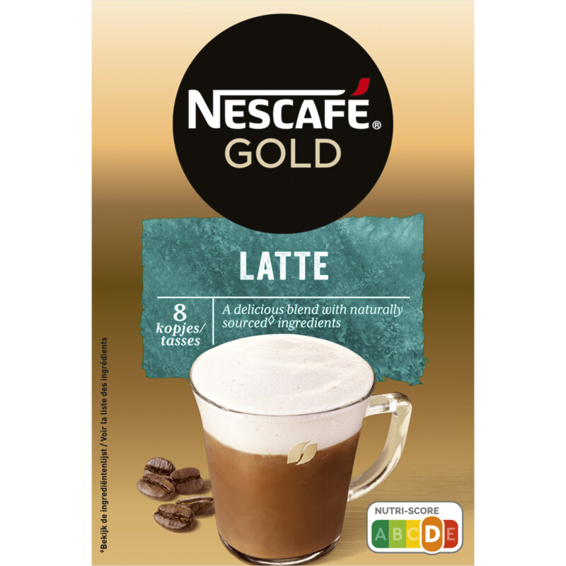 Nescafe Gold latte