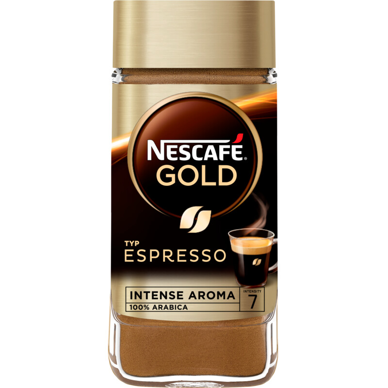 Nescafe Gold espresso intense aroma instant coffee