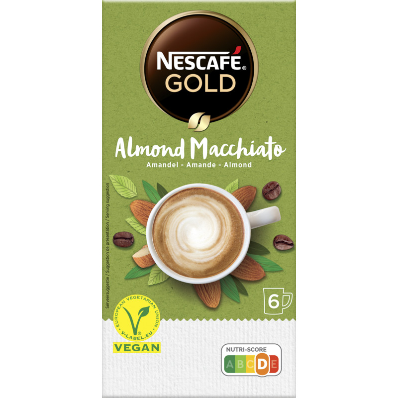 Nescafe Gold almond macchiato