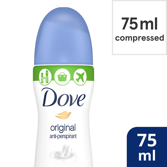 Dove Original Antiperspirant Deodorant Compressed 75Ml