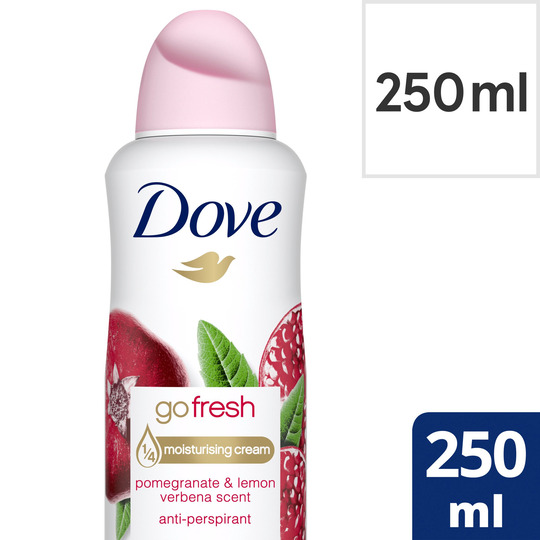 Dove Go Fresh Pomegranate Antiperspirant Deodorant 250Ml