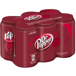 DR. PEPPER CAN 6 X 33CL