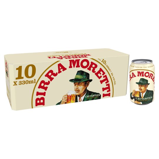 Birra Moretti 10 X 330Ml