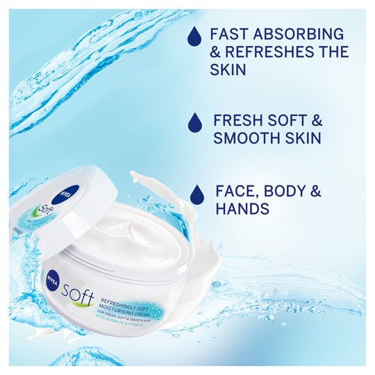 Nivea Soft Refreshing Cream 500Ml - Image 4