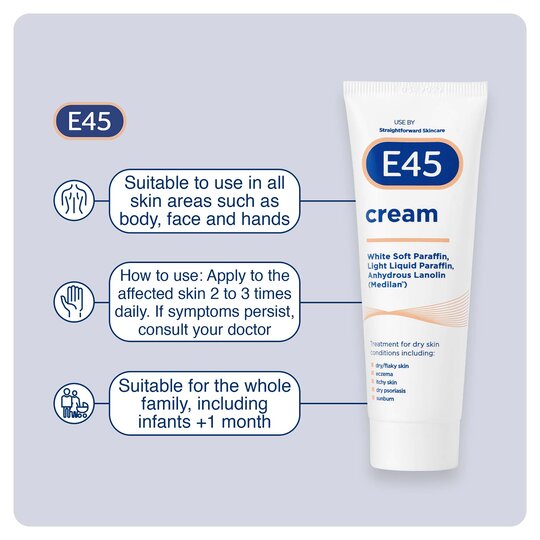 E45 Cream 50G Tube - Image 3